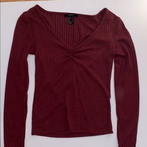 Burgundy Top